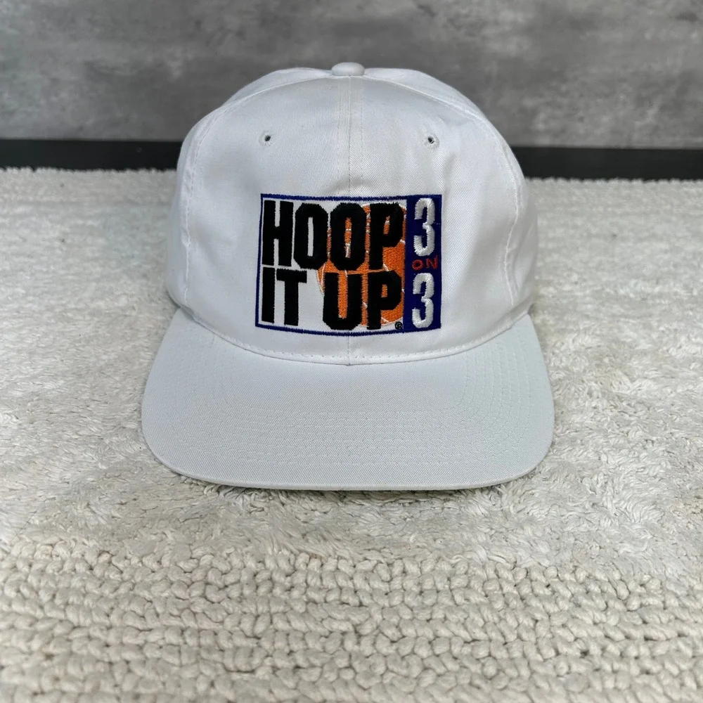 90s Vintage Sports Specialties Hat OSFA Hoop It Up 3 On 3 Basketball Tournament